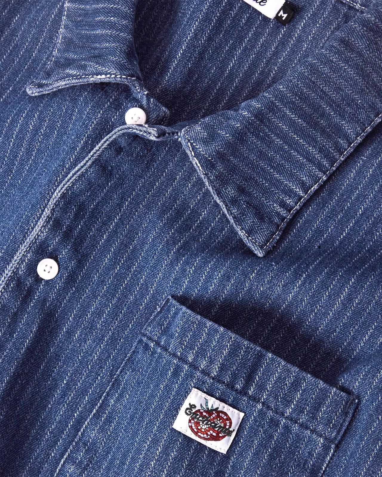 Indigo Stripe Work Shirt