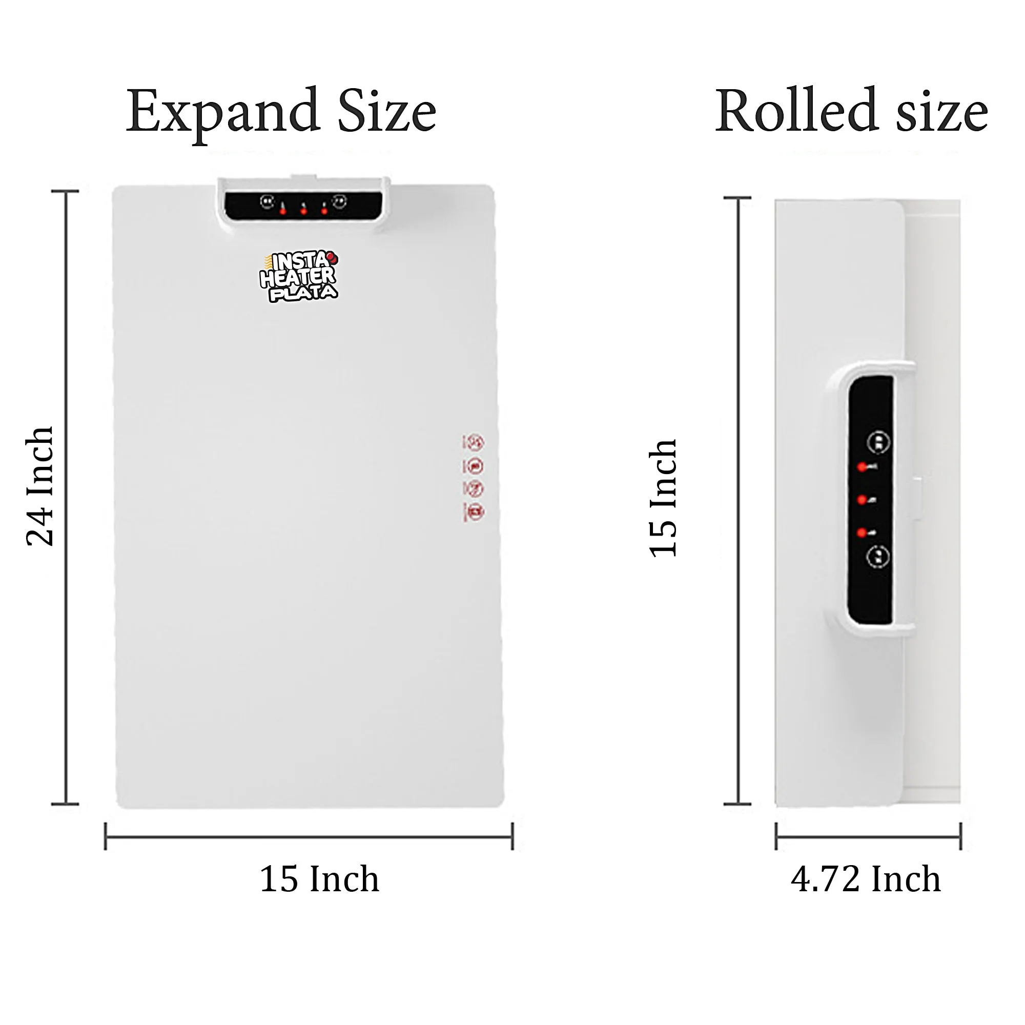 InstaHeater Plata Flexible Heated Board