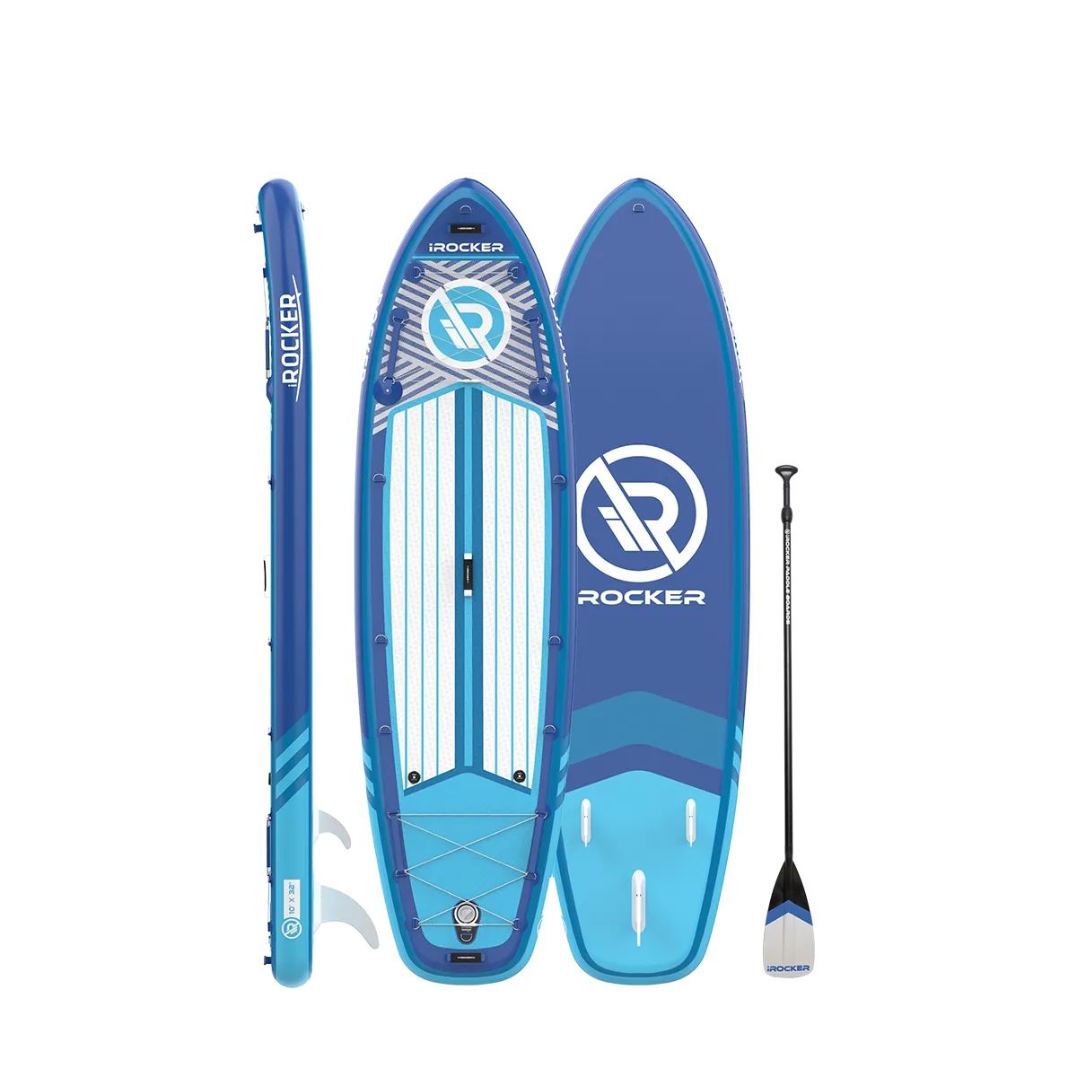 iROCKER ALL AROUND 10' Inflatable Paddle Board