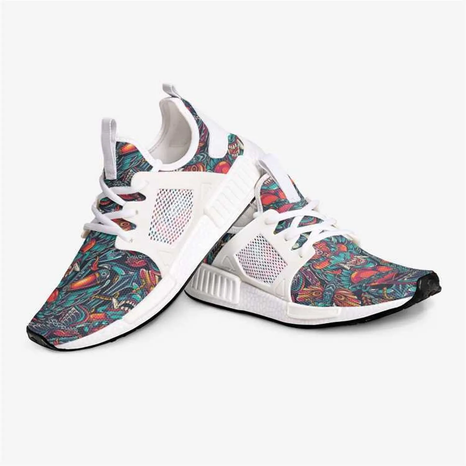 Japanese Art - Unisex Lightweight Sneaker