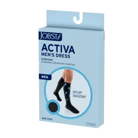 JOBST ACTIVA Men's Dress 15-20 mmHg Compression Socks Knee High