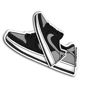 Jordan 1 Low "Shadow" Sneaker Sticker