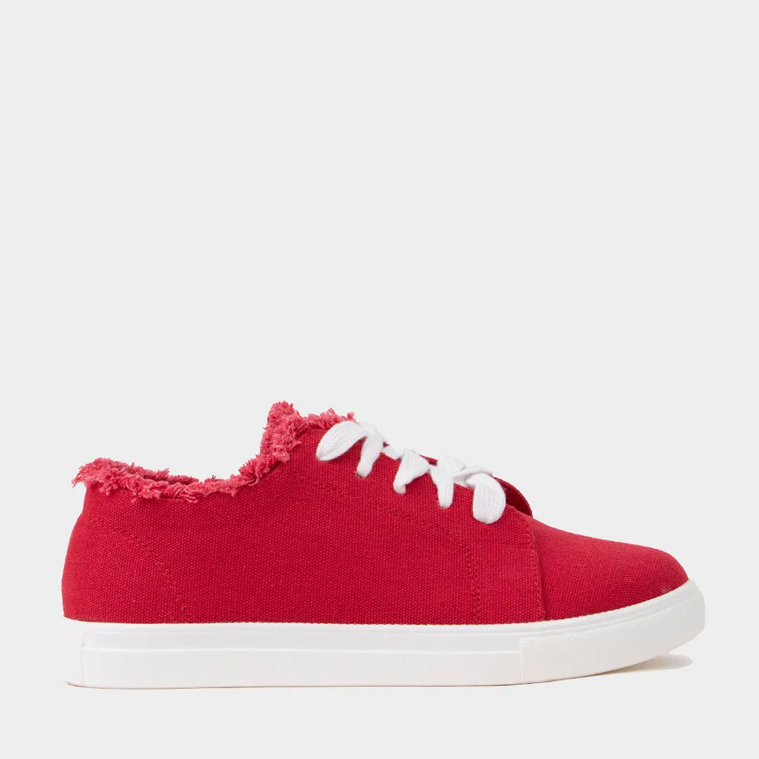 Kam Canvas Sneaker Zapatilla para Mujer