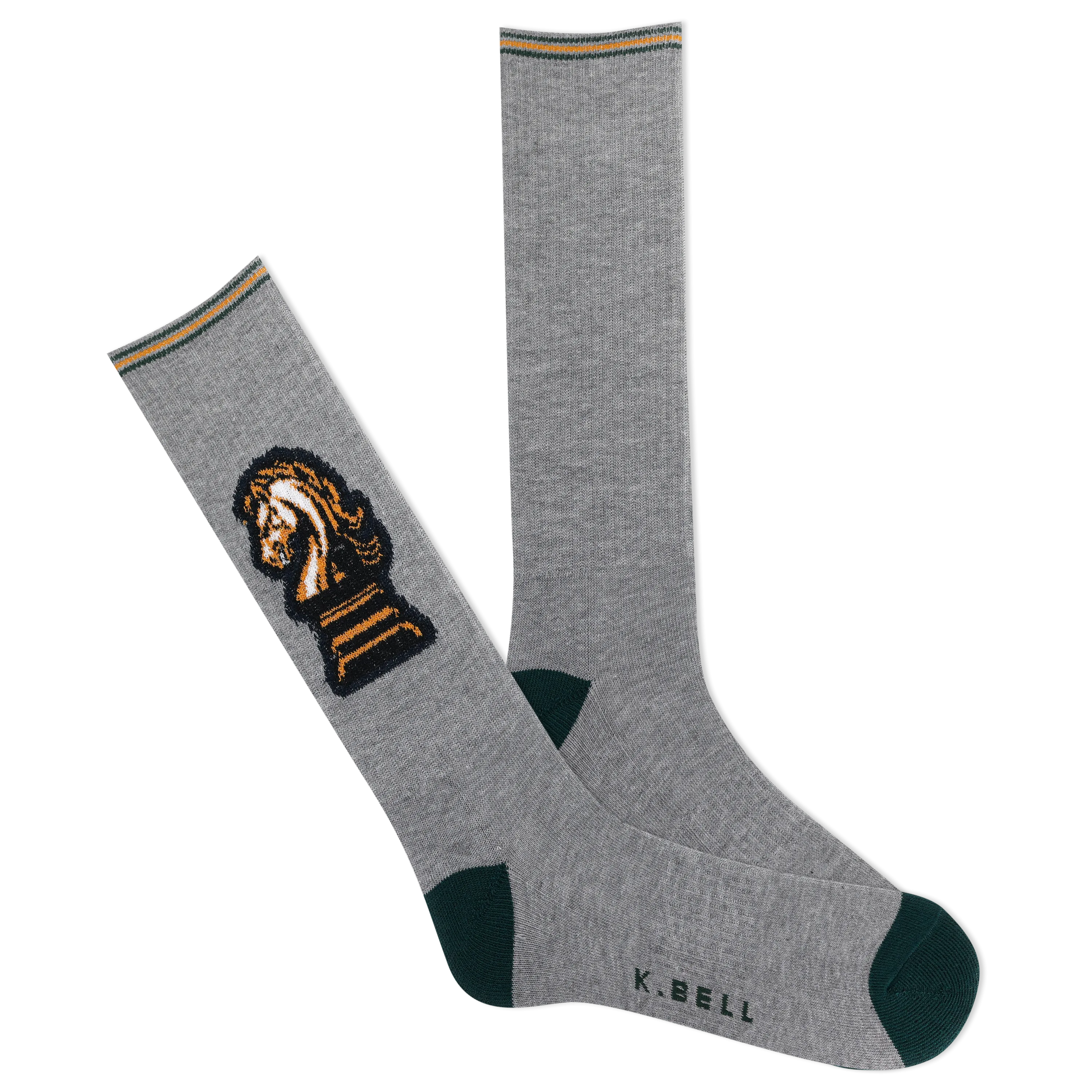 K.Bell Men's Knight Defense Active Crew Sock