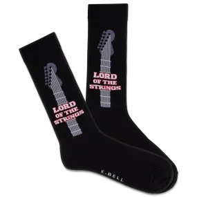 K.Bell Men's Lord Of The Strings Crew Sock