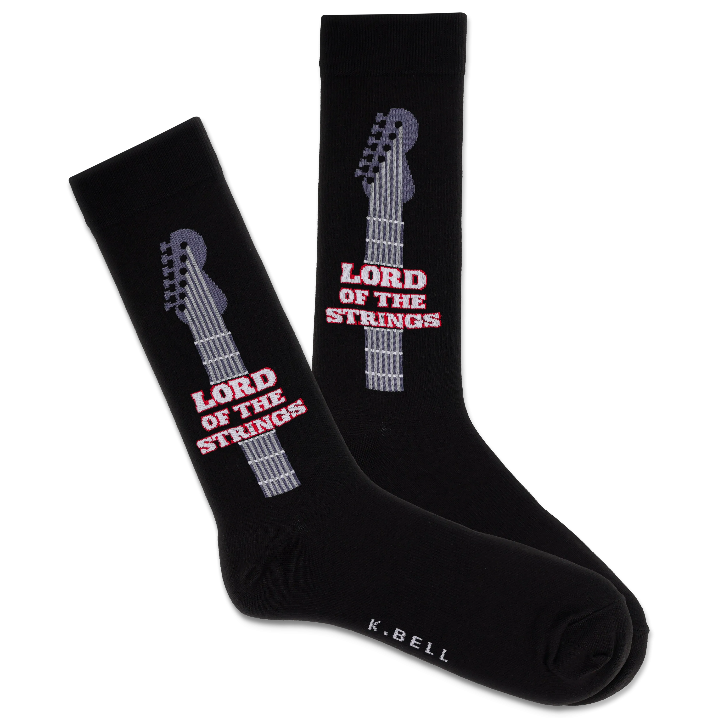 K.Bell Men's Lord Of The Strings Crew Sock