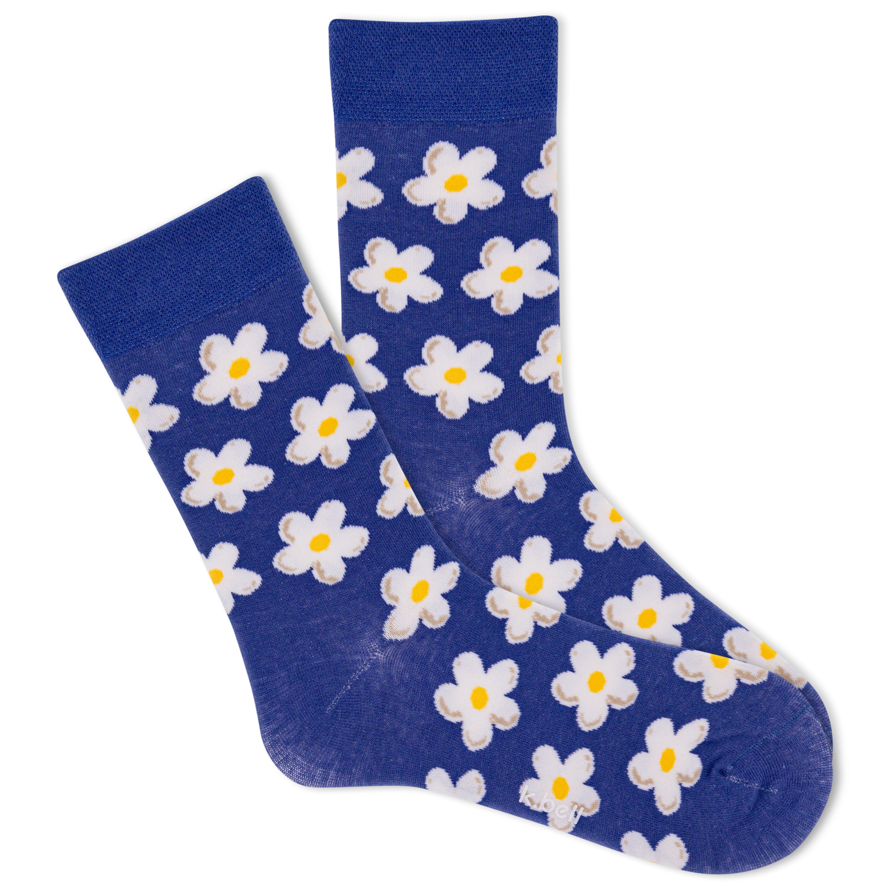 K.Bell Women's Daisy Dot Crew Sock