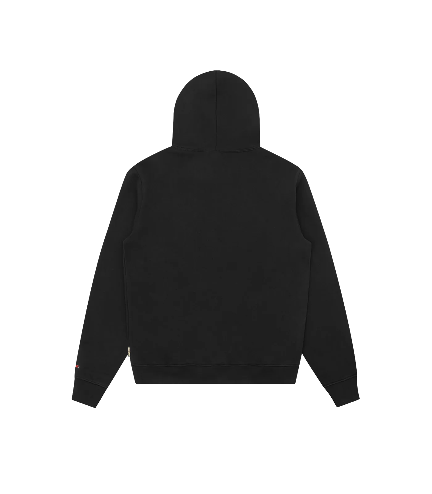 KIRIGAMI FLOCK RUNNING DOG HOODIE - BLACK