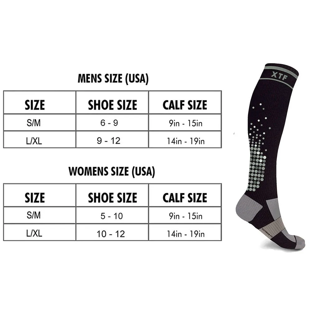 Knee-high Compression Socks (6-Pairs)