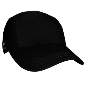 Large Black Running Hat