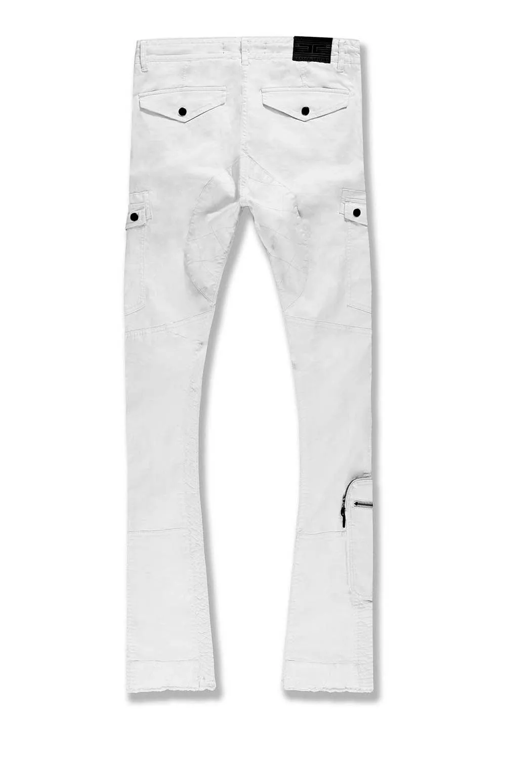 Martin Stacked - Aviation Cargo Pants (Bone)