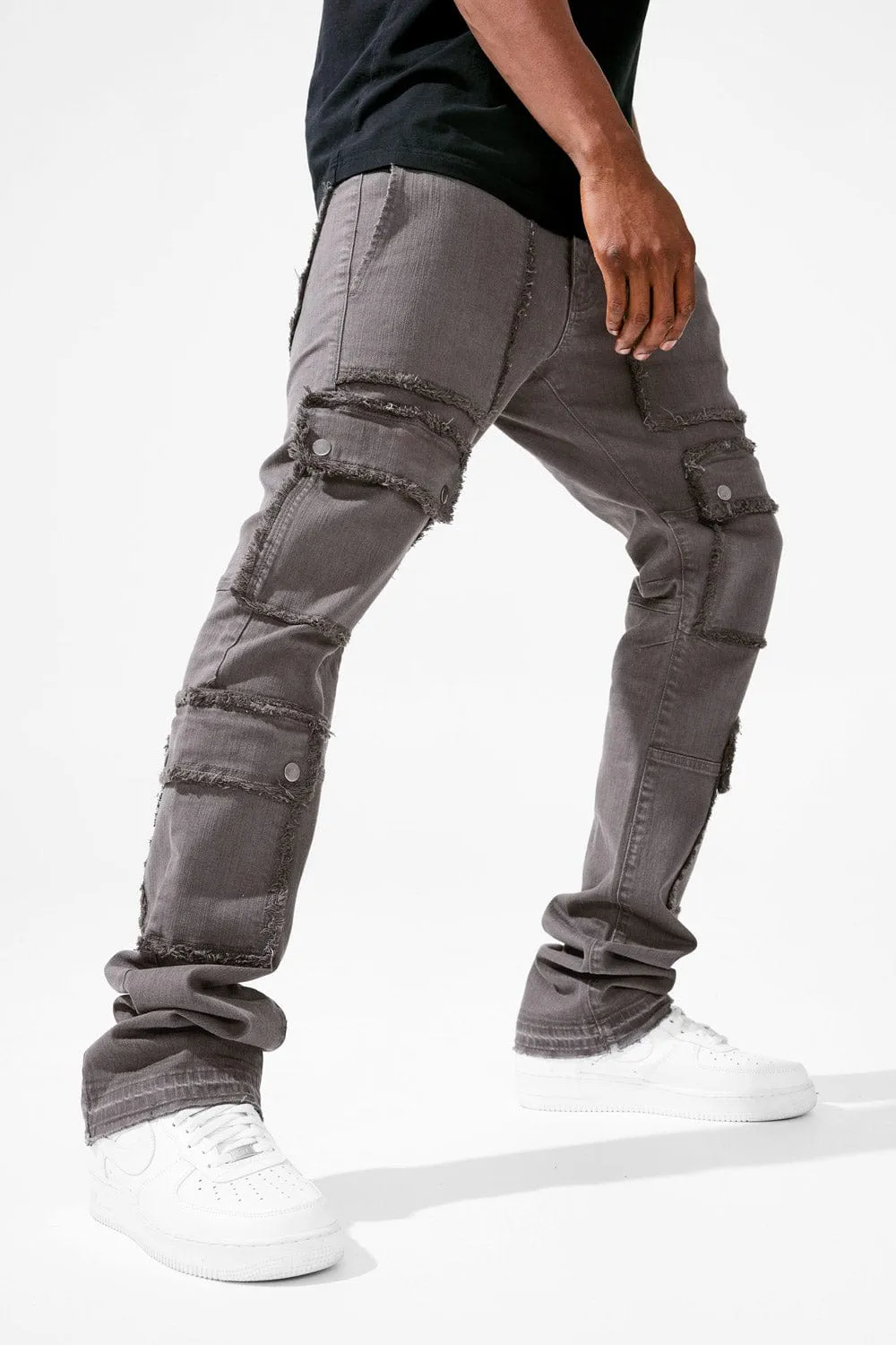 Martin Stacked - El Dorado Cargo Pants (Charcoal)