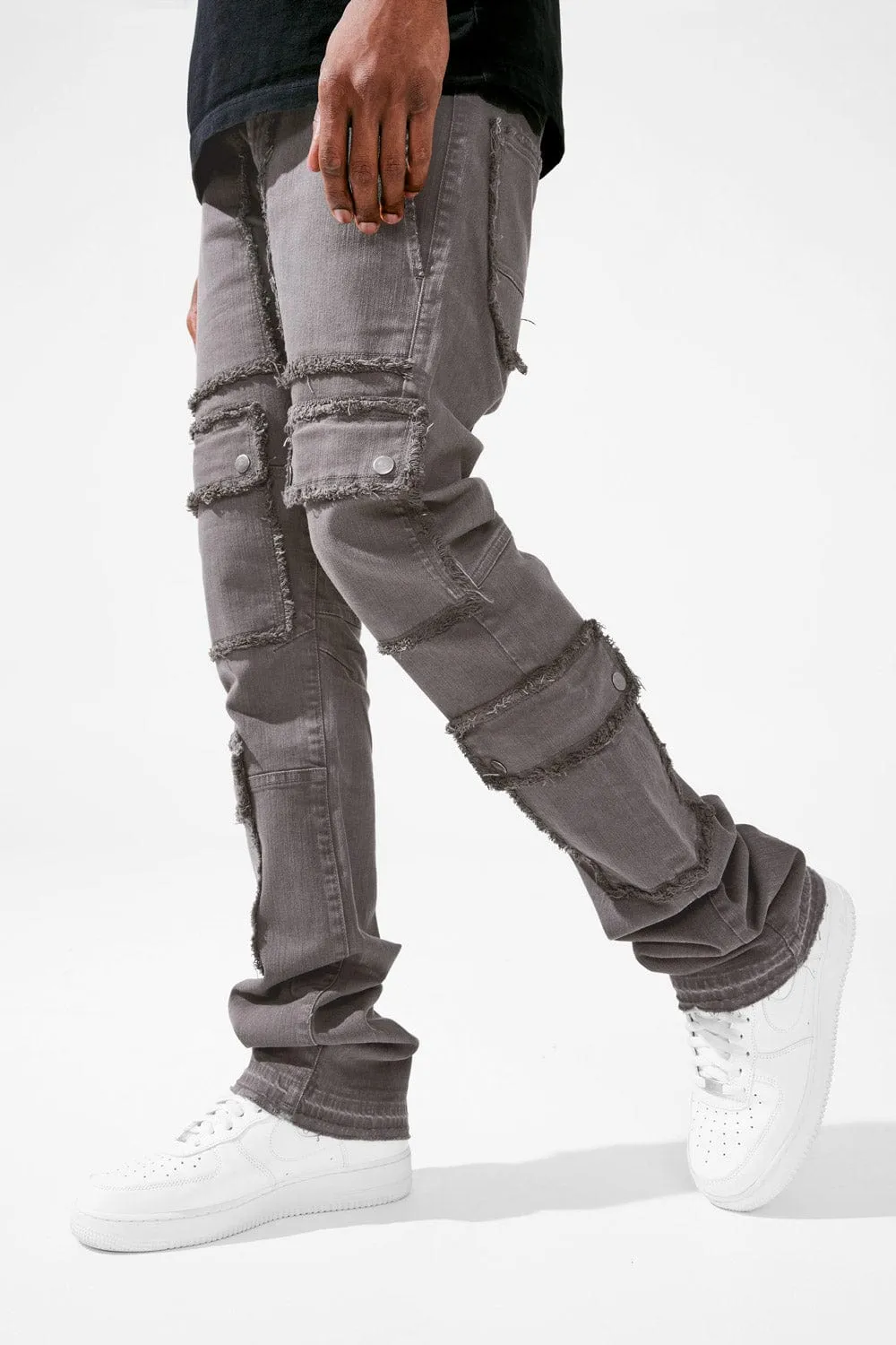 Martin Stacked - El Dorado Cargo Pants (Charcoal)