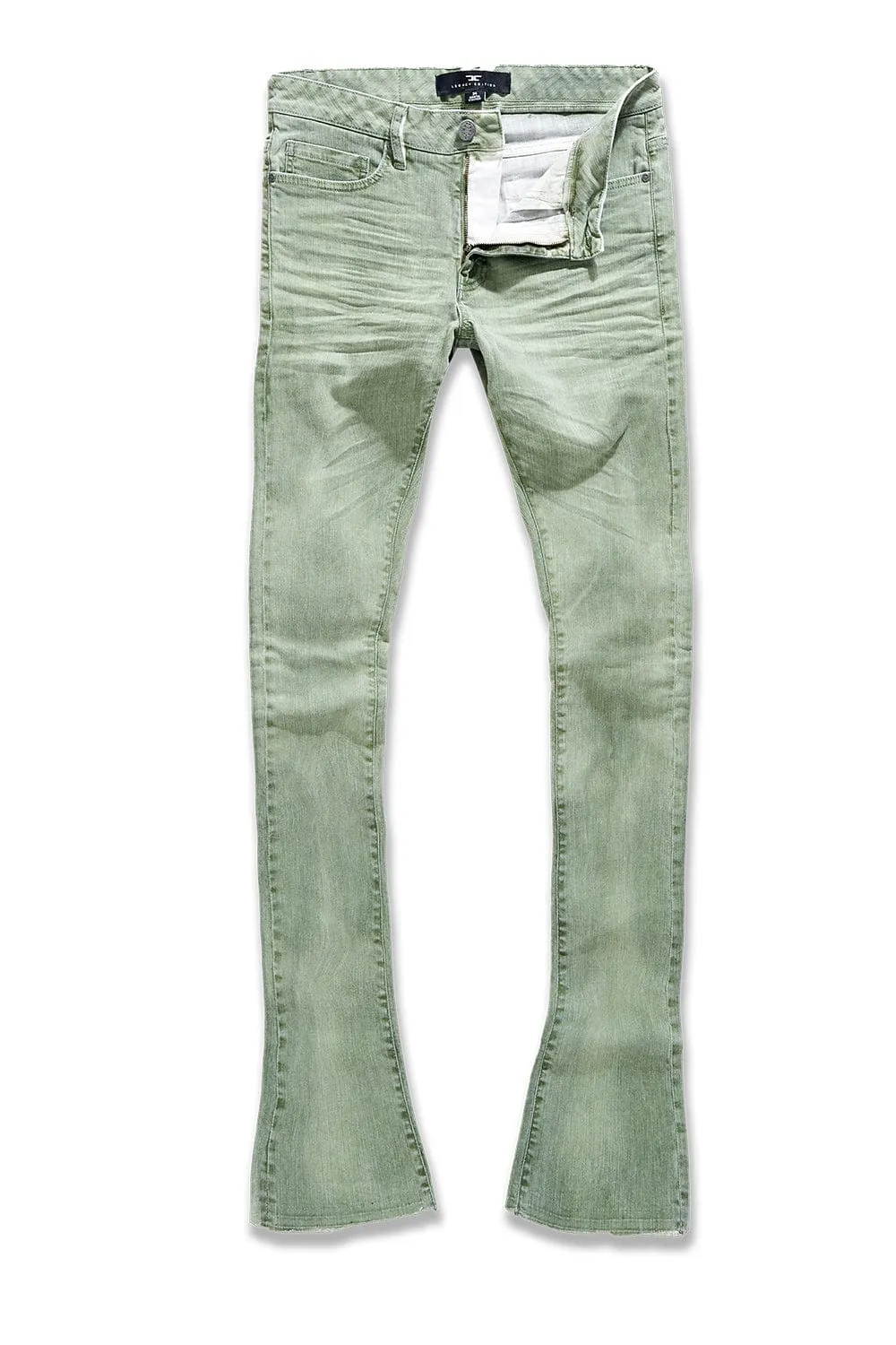 Martin Stacked - Full Bloom Denim (Green Air)