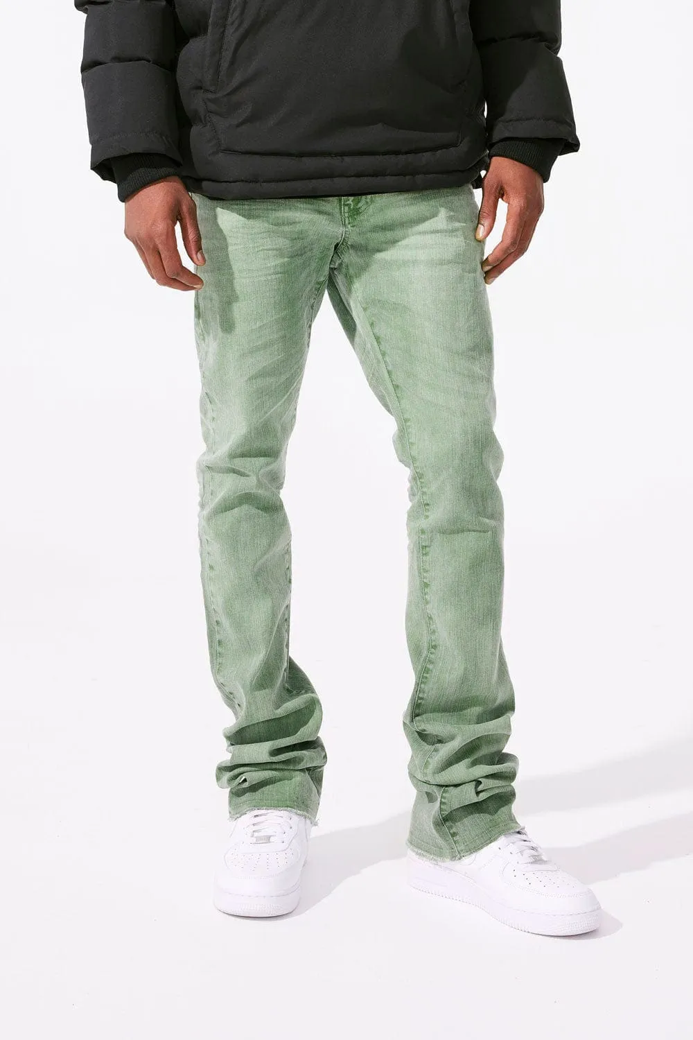 Martin Stacked - Full Bloom Denim (Green Air)