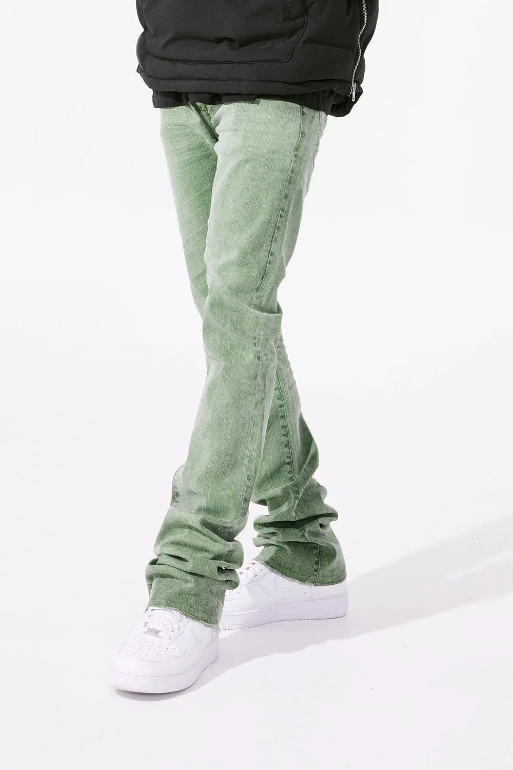 Martin Stacked - Full Bloom Denim (Green Air)