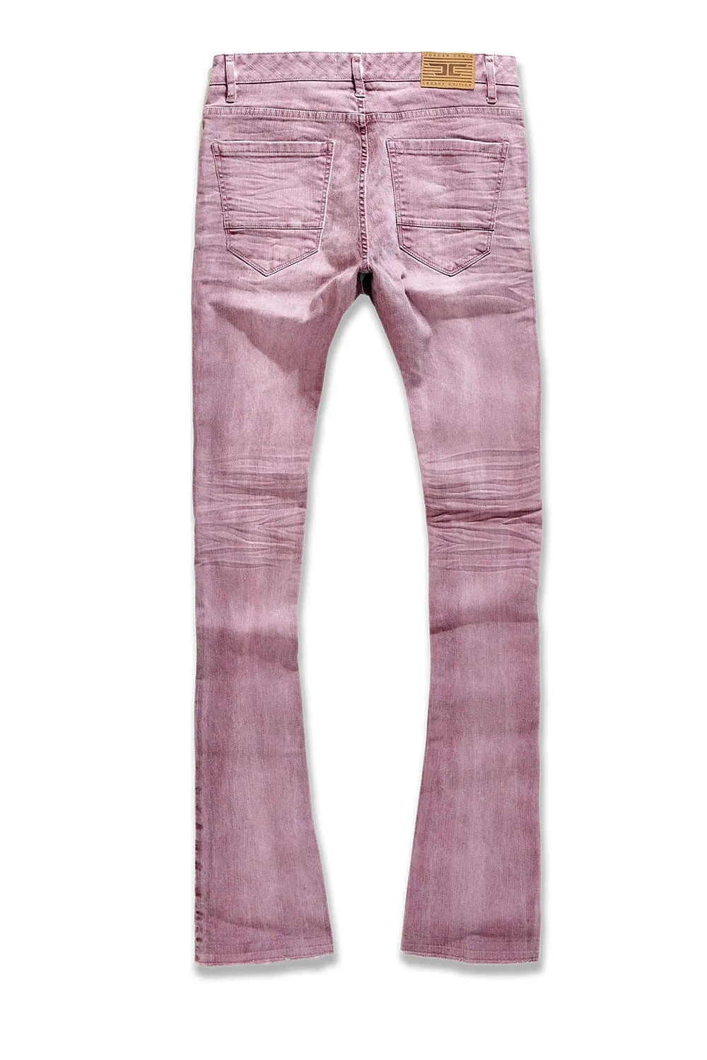 Martin Stacked - Full Bloom Denim (Mauve Pink)