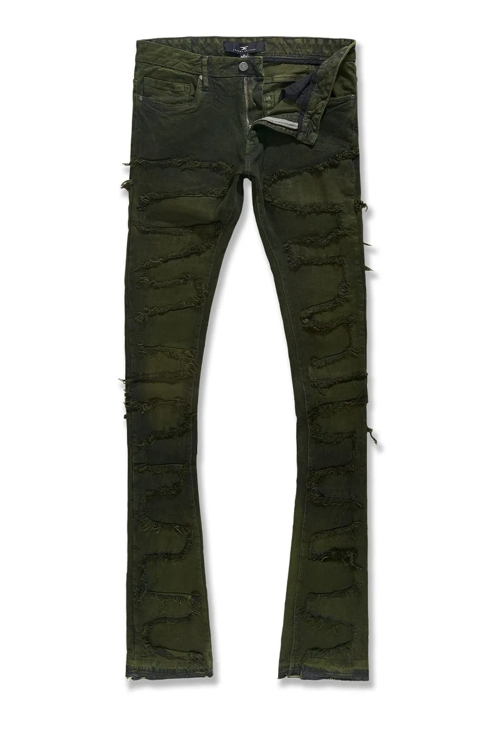 Martin Stacked - Oasis Denim (Olive)