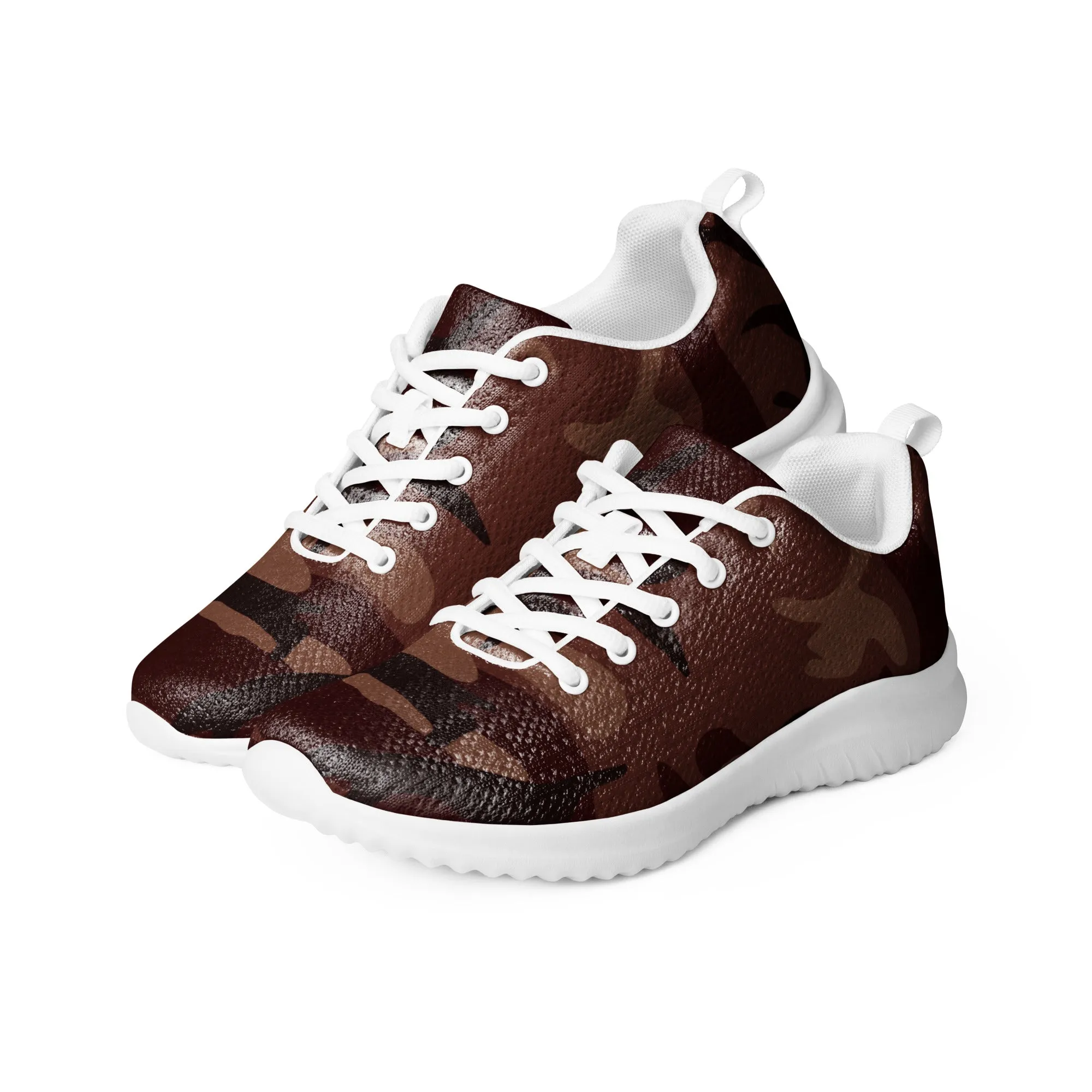 Men’s athletic shoes Burgundy Camo