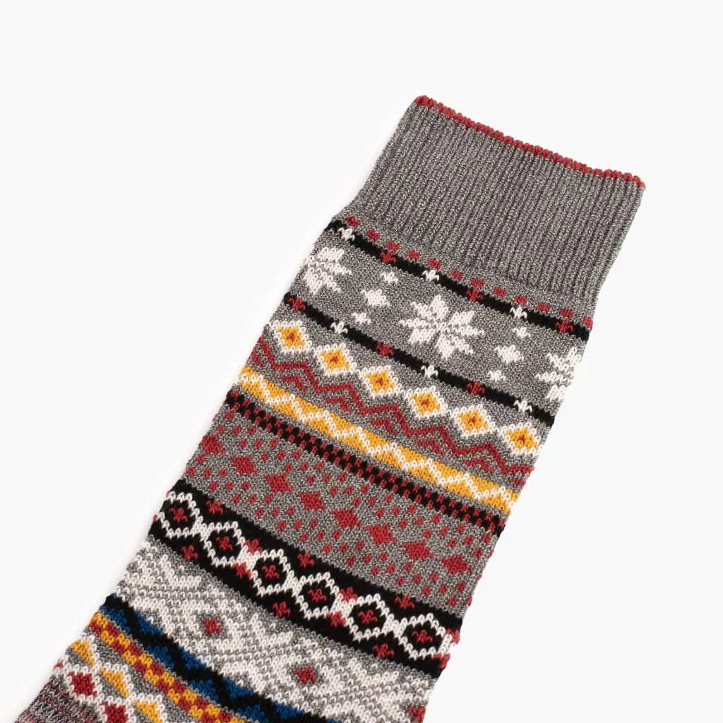 Men's Sodello Norwegian Sock | Heather Grey