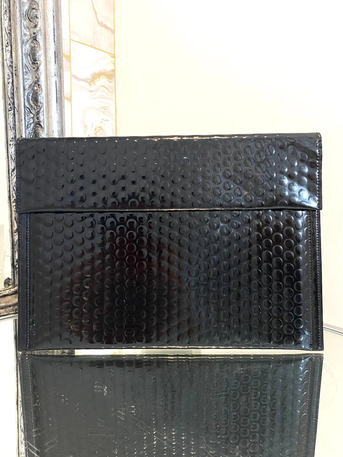 MM6 By Maison Martin Margiela Bubble Texture Clutch Bag