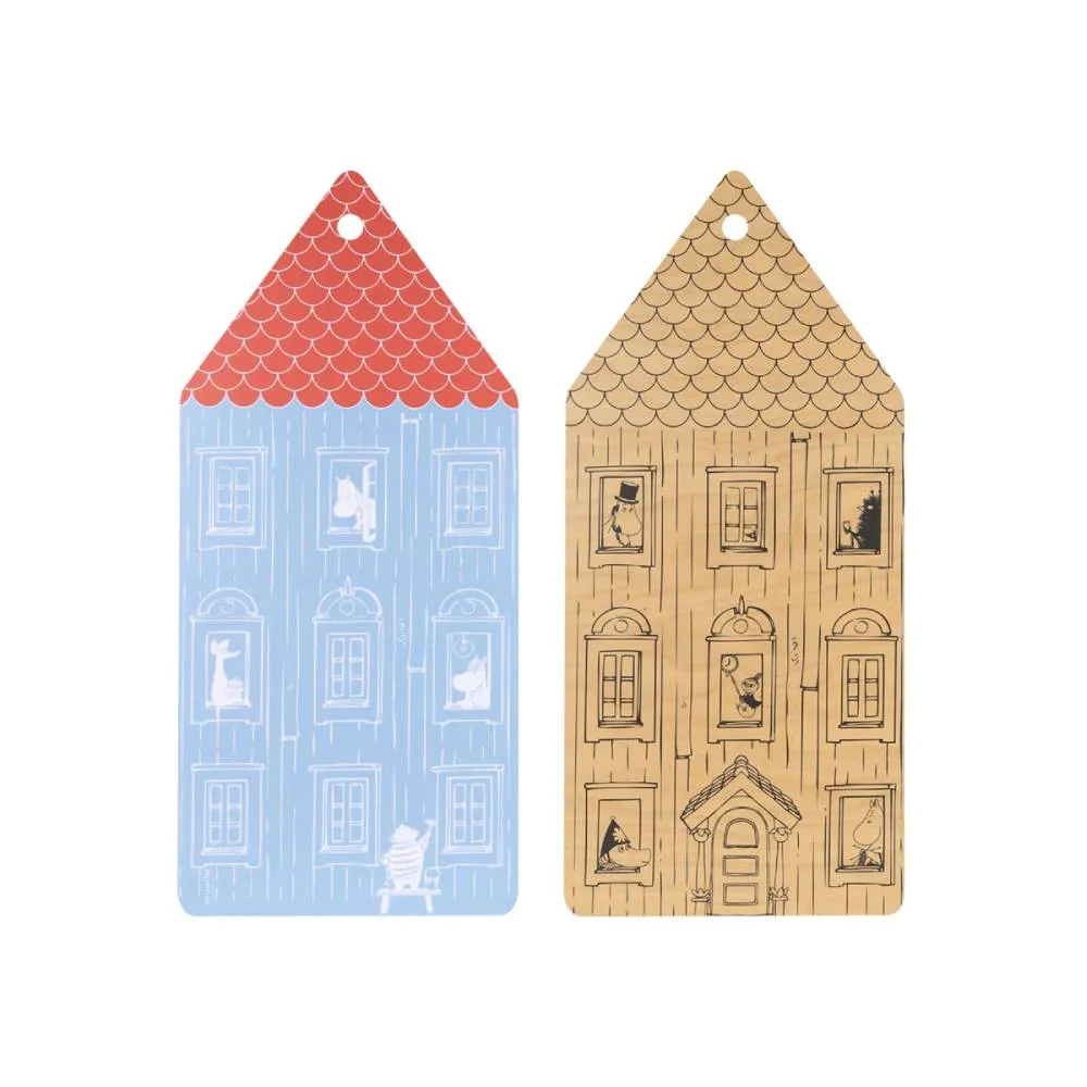 Moominhouse Cutting Board 20x44 cm - Muurla