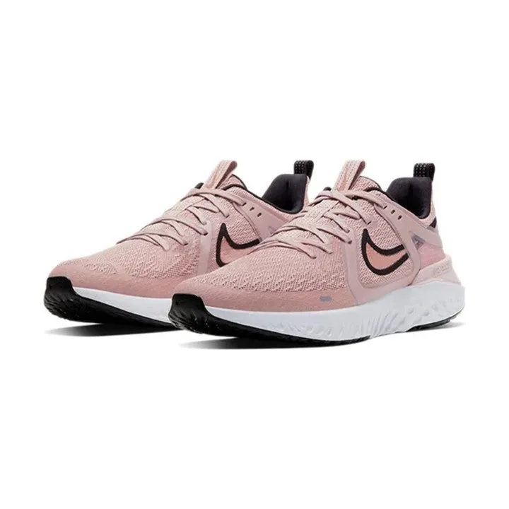 Nike Women'S Legend React 2 Running Shoes Stonemauve/Mtlcred