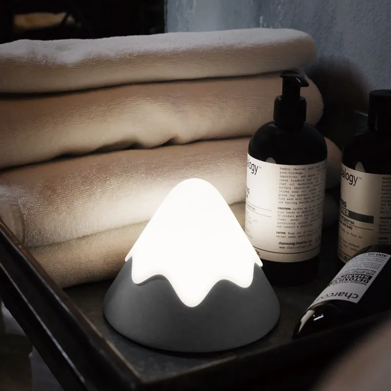 PeakGlow Snow Mountain Induction Night Light