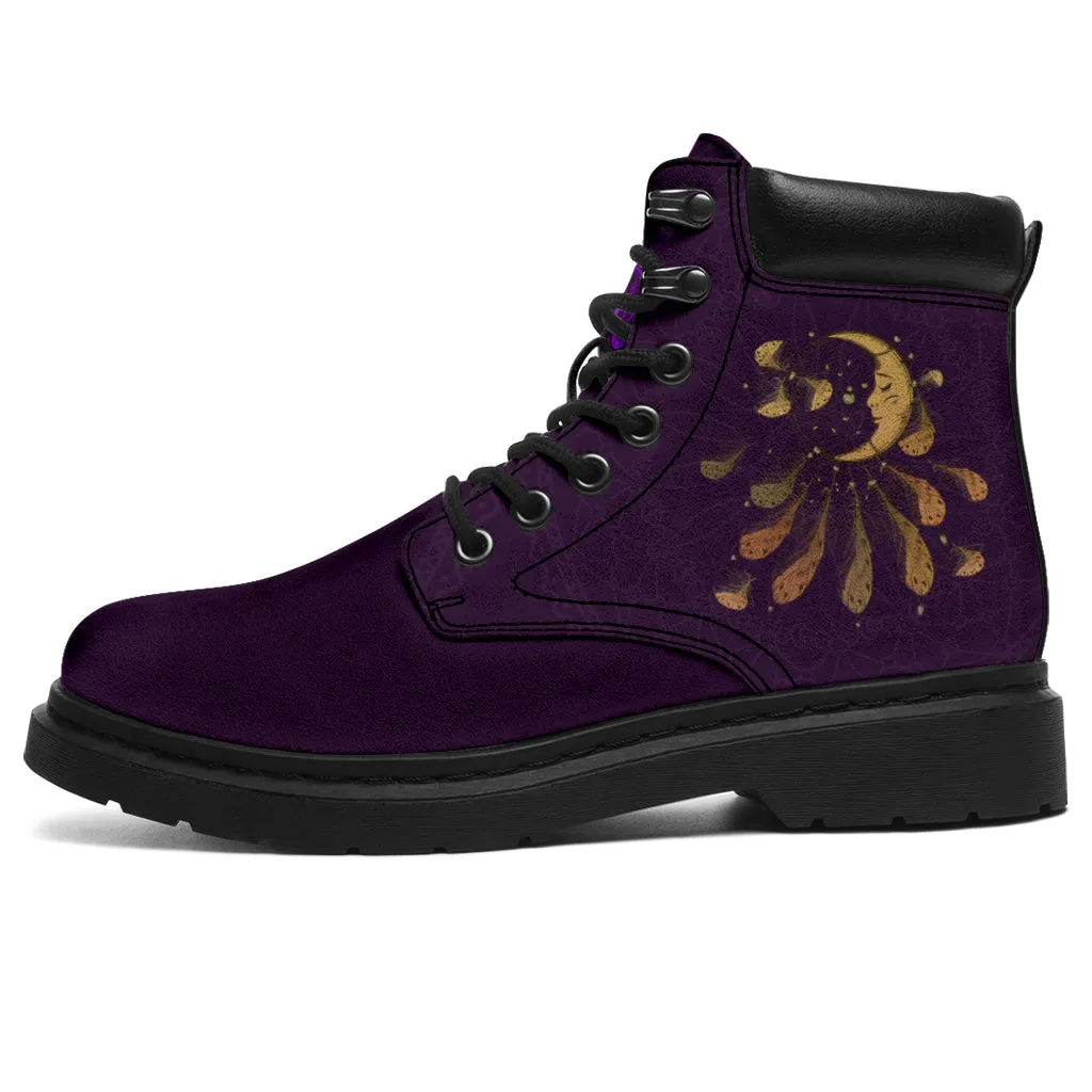 Purple Dreamcatcher All Season Boots