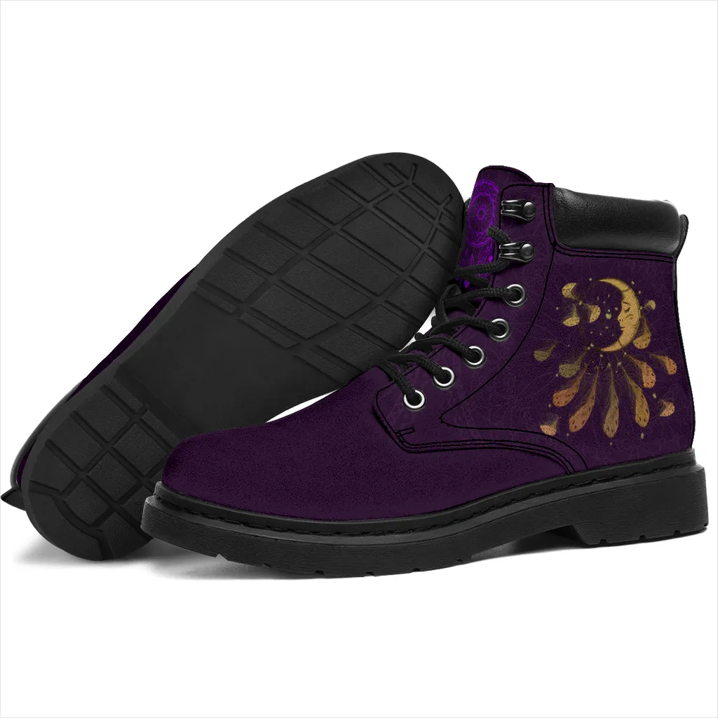 Purple Dreamcatcher All Season Boots