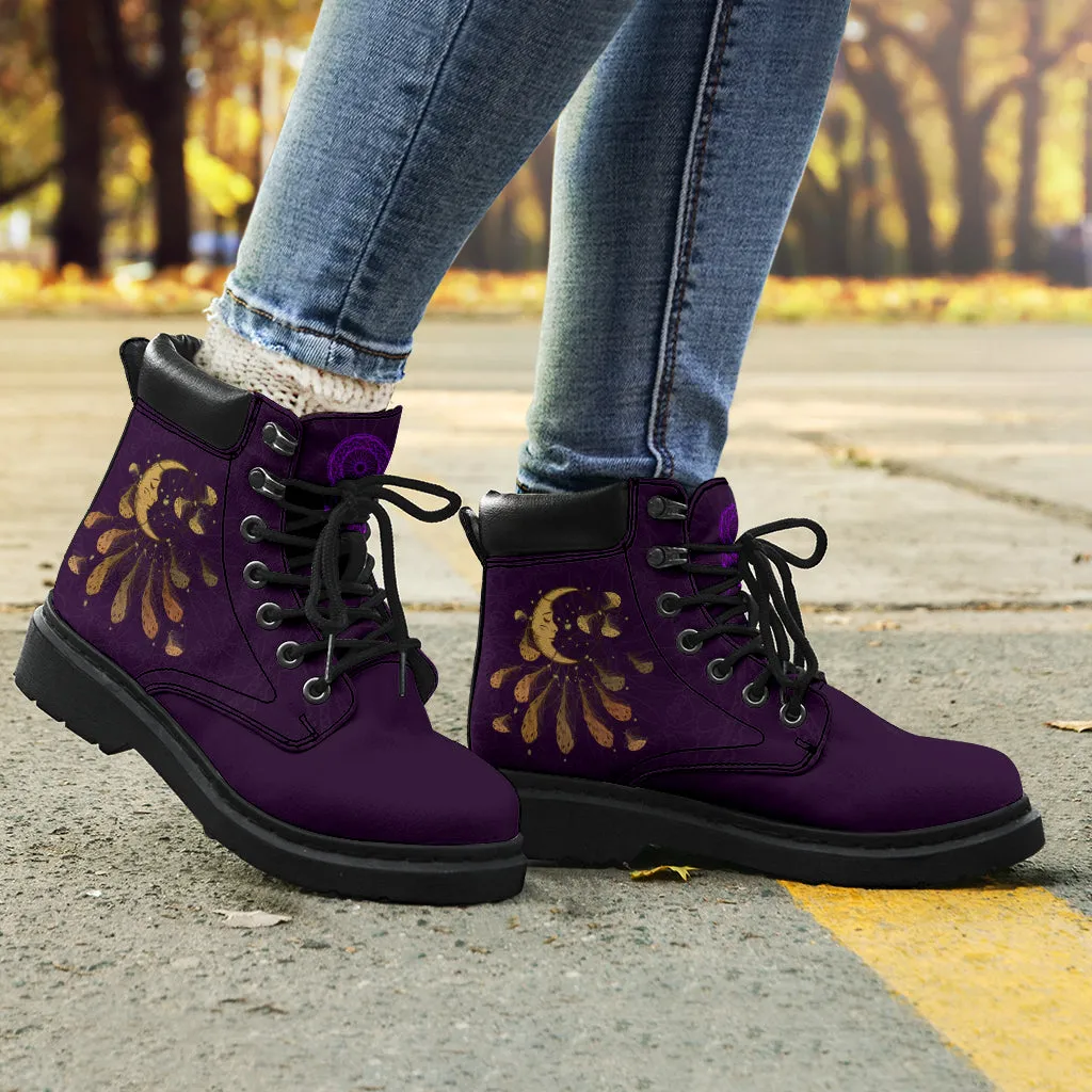 Purple Dreamcatcher All Season Boots