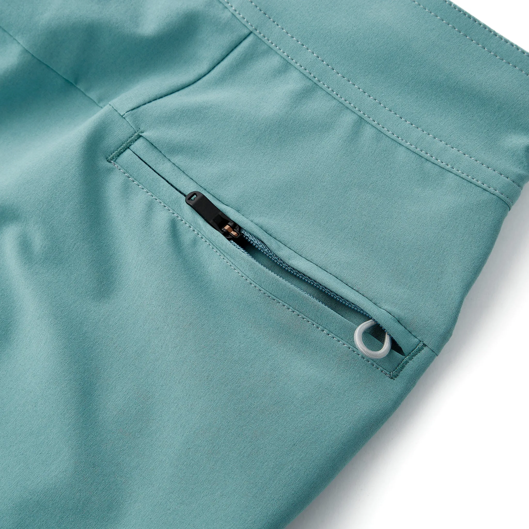 Seacliff Board Short in Green Gray