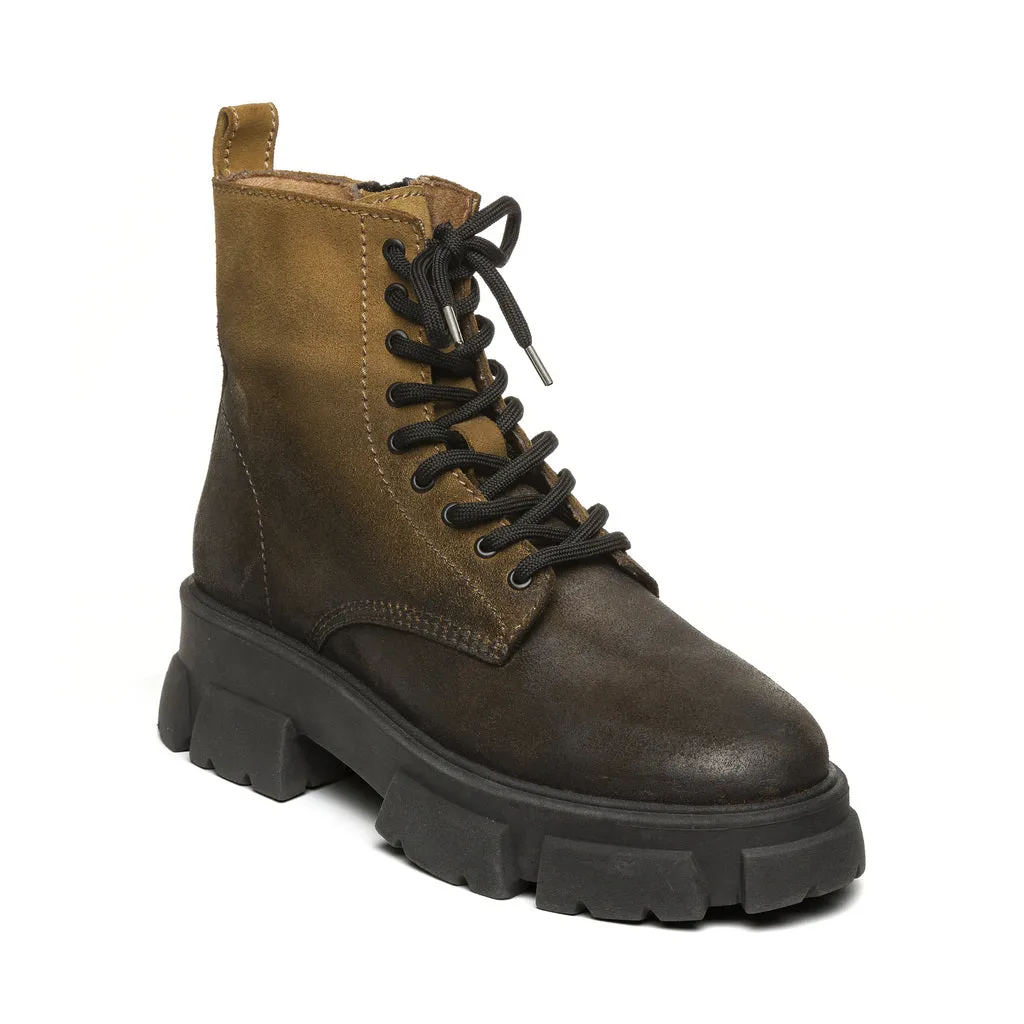 Tanker-MG Ankle Boot CAMEL/BLACK