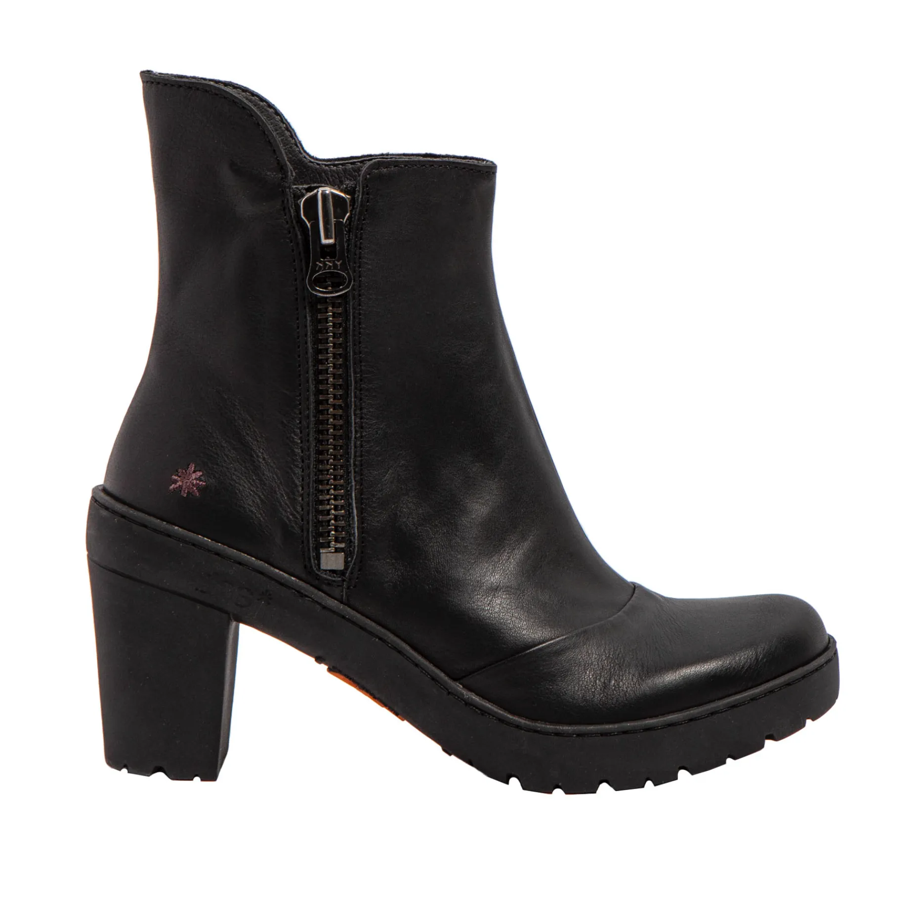 The ART Company Travel Heeled Boot in Black