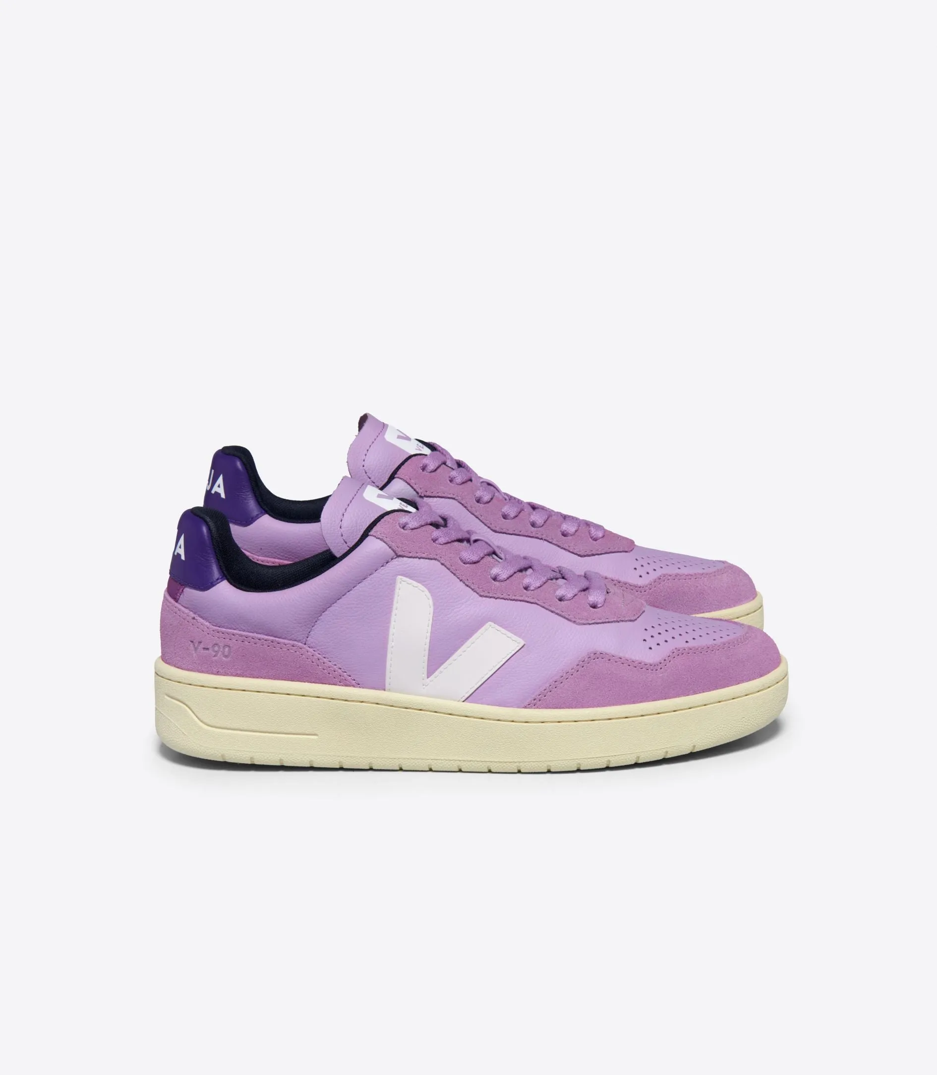 V-90 Orchid White Sneaker