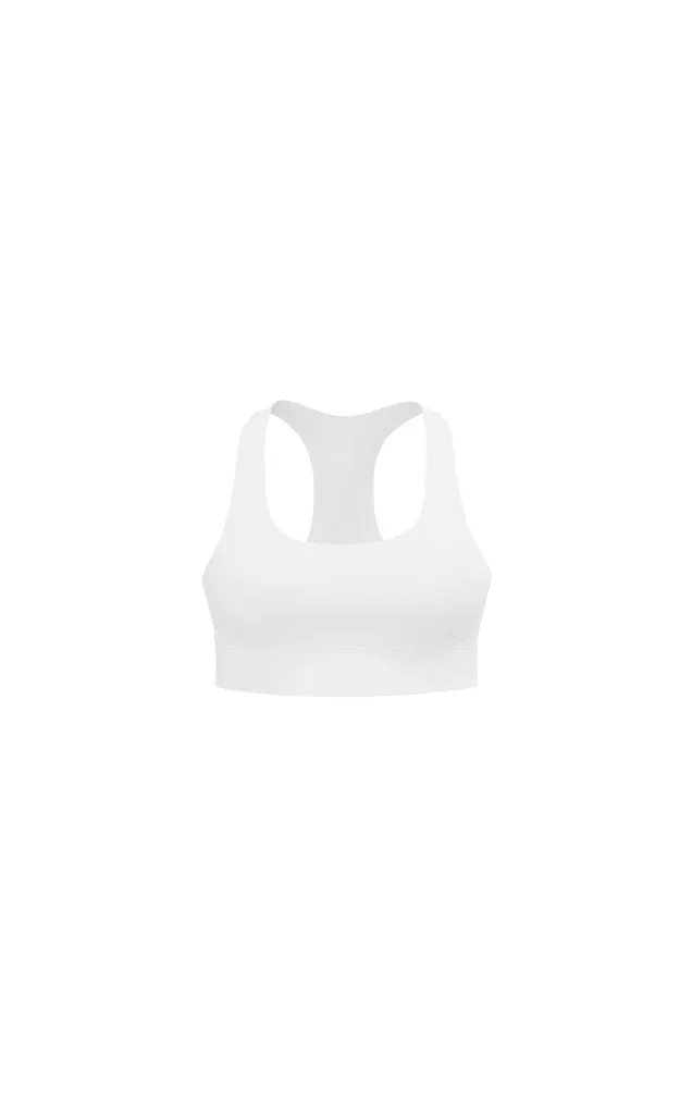 Vitality Revive Racer Bra - Snow