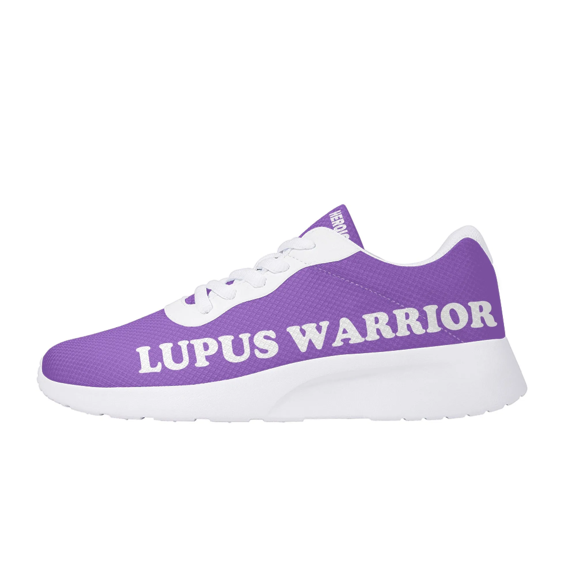 Women's Best Lupus Warrior Air Mesh Running Purple Shoes