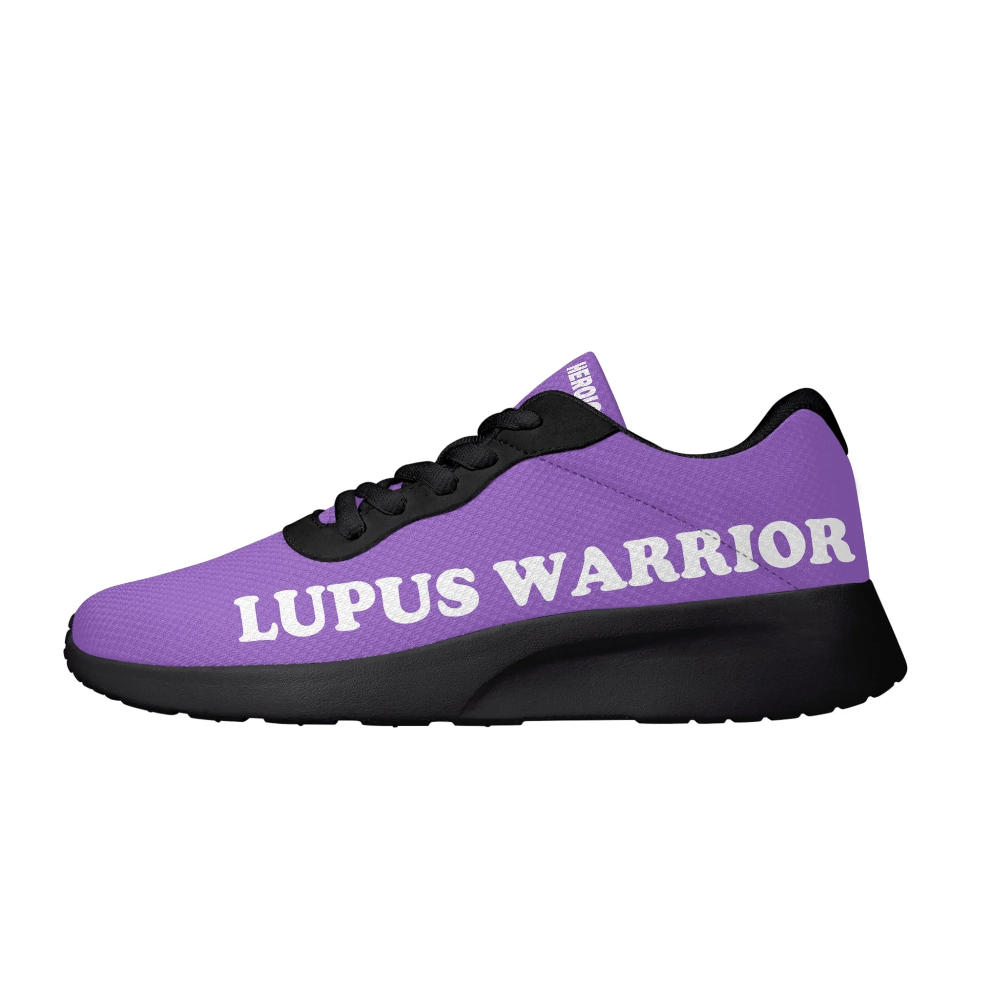 Women's Best Lupus Warrior Air Mesh Running Purple Shoes