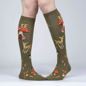 Women's Knee High Sock - Shroom and Board