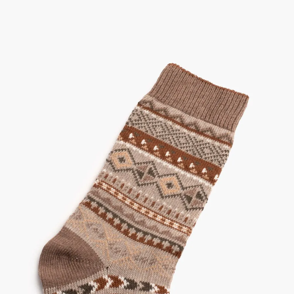 Women's Sodello Geo Sock | Taupe